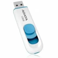 Флэш-память USB_ 32 GB A-DATA Classic C008 AC008-32G-RWE USB2.0 белый/синий