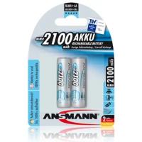 Аккумулятор ANSMANN LR6 AA 2100 mAh R2U (уп 2 шт)