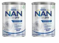 Молочная смесь Nestle NAN ExpertPro антирефлюкс с рождения 400 г 2 шт