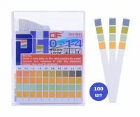 Amtast DFP-014 Высокоточные тест полоски для определения pH (0-14, шаг 0,5pH) 100 шт DFP014