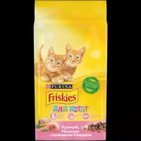 Корм для кошек Friskies с курицей, молоком и полезными овощами (2 кг)