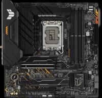 Материнская плата ASUS TUF GAMING B660M-PLUS WIFI Socket 1700, Intel B660, 4xDDR5, PCI-E 5.0, 2500 Мбит/с, Wi-Fi, Bluetooth, USB 3.2 Gen1, 4xUSB 3.2 Gen2, USB 3.2 Gen2x2 Type-C, HDMI, DisplayPort, подсветка, mATX