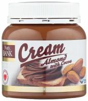 Миндальная паста с какао Nuts Bank Cream, 250 гр