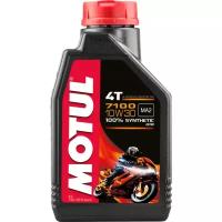 MOTUL 104089 Масло моторное Motul 7100 4T 10W-30 1л