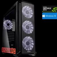 RyzenPC Компьютер RyzenPC 3319209 (Ryzen 7 3700X, 16 Гб, SSD: 240 Гб, GTX 1660, 650 Вт, Win 10 Home)