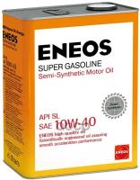 ENEOS Масло Моторное Eneos Super Gasoline Sl П/Синт 10W40 4Л