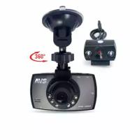 Видеорегистратор AVS VR-246DUAL Full HD Угол обзора: 170°+100° (2 камеры) A80919S