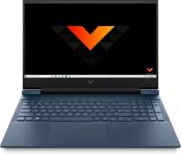 HP Ноутбук HP Victus 16-d0051ur Core i5 11400 16Gb SSD512Gb NVIDIA GeForce RTX 3050 4Gb 16.1" IPS FHD (1920x1080) Free DOS 3.0 blue WiFi BT Cam 4E0X3EA