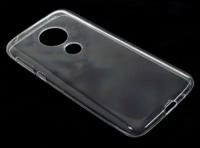 Силиконовый чехол Jack Case для Motorola Moto G7+ прозрачный