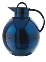 0175052094 Термос-кувшин Alfi Shiny azur blue transparent 1,0L