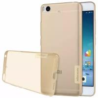 Силиконовый TPU чехол NILLKIN для Xiaomi Mi5S (золотой)