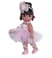 Кукла Precious Moments Ballerina Bliss Brunette (Драгоценные Моменты Счастье Балерины брюнетка) 31 см, The Doll Maker