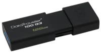 Флеш Диск Kingston 128Gb DataTraveler 100 G3 DT100G3/128GB USB3.0 черный