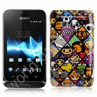 Пластиковый чехол Tide Brand Animals для Sony Xperia Tipo Dual / ST21i