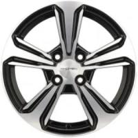 Диск колесный Khomen Wheels KHW1502 6x15/4x100 D54.1 ET46 Black FP