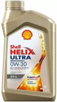 Синтетическое моторное масло SHELL Helix Ultra Professional AV-L 0W-30, 1 л