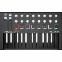 Клавиатура ARTURIA MIDI MiniLab mkII Inverted, черный