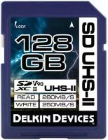 Карта памяти Delkin Cinema SD SDXC UHS-II 128 GB