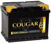 Аккумулятор автомобильный COUGAR ENERGY 60 6СТ-60 обр. 242x175x190