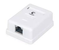 Компьютерная розетка RJ-45 Cabeus WS-8P8C-Cat.5e-SH-1