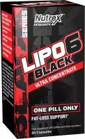 NUTREX Lipo-6 Black Ultra Concentrate USA 60 кап