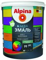 Эмаль акриловая Alpina Аква шелковисто-матовая База 1 2,5 л