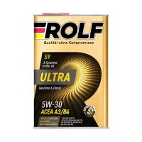 Моторное масло Rolf Ultra 5W-30 A3/B4, 1 л