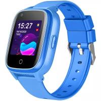 Детские умные часы Smart Baby Watch Wonlex KT17 GPS, WiFi, камера, 4G голубые