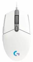 Мышь Logitech G203 Lightsync USB, white