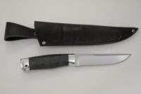 Нож Златоустовский туристический «Полярник» НР2, сталь ЭИ-107, рукоять: дюраль, кожа