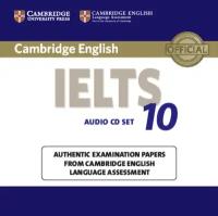 "Cambridge IELTS 10 Audio CD Set: Authentic Examination Papers from Cambridge English Language Assessment (Audiobook 2 CD)"