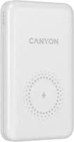 Внешний аккумулятор Power Bank 10000 мАч Canyon CNS-CPB1001W белый