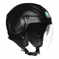 Мотошлем открытый AGV ORBYT MONO Matt Black, XS