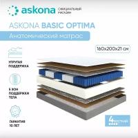 Матрас анатомический Askona (Аскона) Basic Optima 160х200