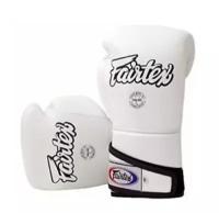 Боксерские перчатки Fairtex BGV6 Белые (12 унций)