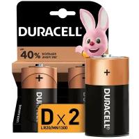 Duracell Батарейки DURACELL BASIC D/LR20-2BL, 10 шт