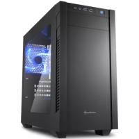 Корпус SHARKOON S1000 window Black mATX