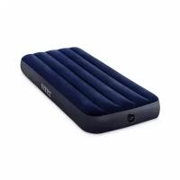 Матрас надувной надувной Intex Classic Downy Airbed Fiber-tech (64756) 191х76х25 см