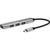 Переходник Telecom USB 3.1 Type-C--USB3.0+3 USB2.0 Aluminum Shell 0.2м TA308C