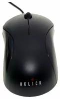 Мышь Oklick 115S Optical Mouse for Notebooks Black USB