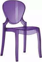 Стул прозрачный ReeHouse Queen Фиолетовый