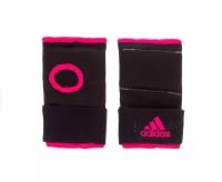 adiBP021 Внутренние перчатки Super Inner Gloves Gel Knuckle черно-розовые (размер M) - Adidas