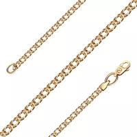 Золотая цепь плетение Двойной Ромб Diamant online 171542, Золото 585°, 50
