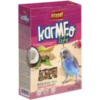 Корм VITAPOL KARMEO Life для волнистых попугаев фруктовый, 500г (коробка)