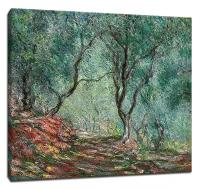Картина Уютная стена "Клод Оскар Моне - Оливковые деревья в саду Морено" 80х60 см