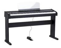 Stage-Studio-Black-Satin Цифровое пианино, черное, со стойкой (2 коробки) Orla