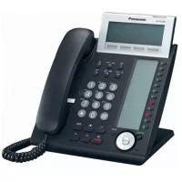 Panasonic KX-DT346RUB-RB цифровой системный телефон 24 кнопки с индикацией, черный Б/У