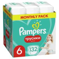 132ШТ трусики PAMPERS 6 месячн