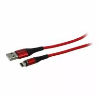 Шнур USB дата-кабель совместимый iPhone 5 магнитный, 1.2м BU16