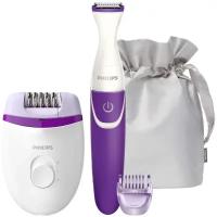 Эпилятор Philips BRP505 Satinelle Essential, white/purple